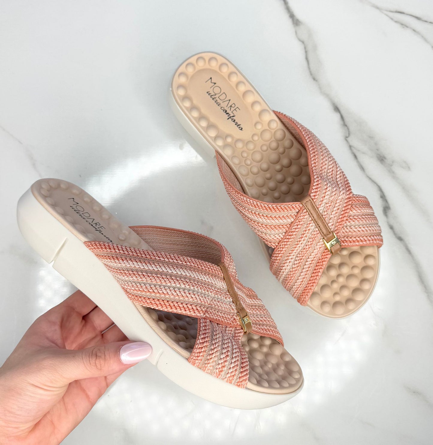Elastico Napa Sense Flex Multi Coral