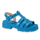 Verniz Glitter Neo Azul