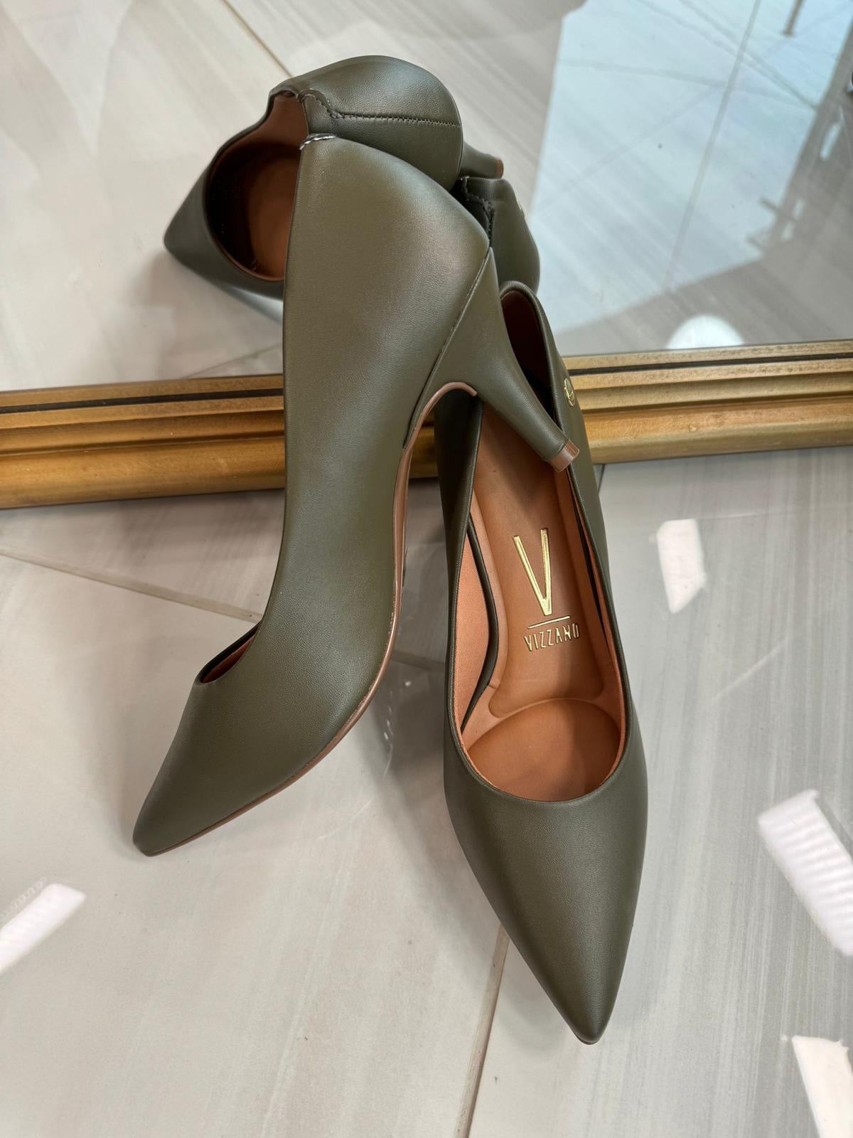 Stiletto Vizzano 1185702 Pelica Oliva