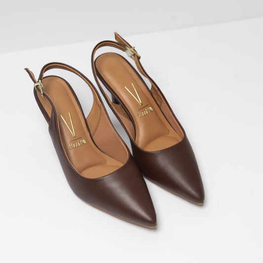 MULTI HEELS | CHOCOLATE