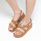 LEDI SANDALS | CAMEL