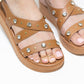 LEDI SANDALS | CAMEL