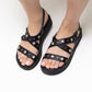 LEDI SANDALS | BLACK