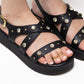 LEDI SANDALS | BLACK