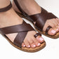 JISS SANDALS | CHOCOLATE