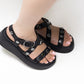 STUD SANDALS | BLACK