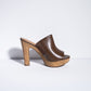 KELLY HEELS | BROWN