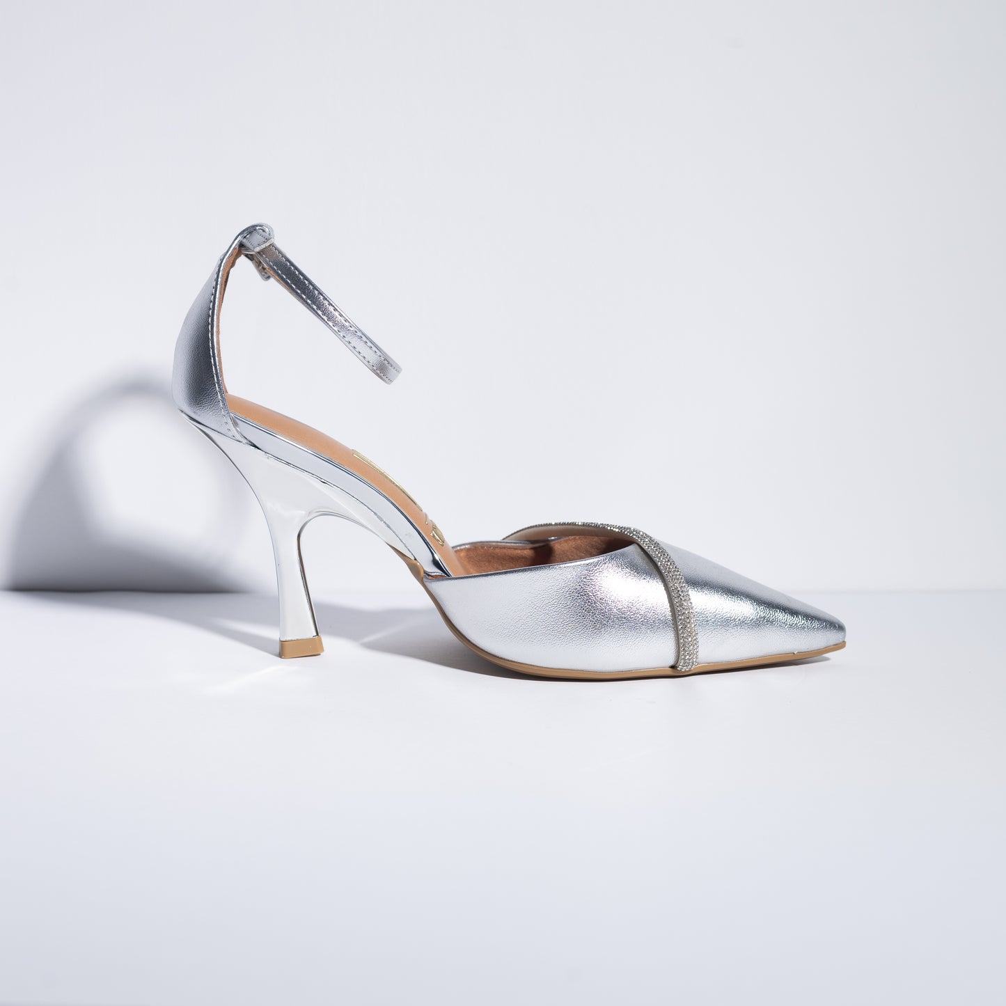METALLIC HEELS | SILVER
