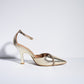 METALLIC HEELS | GOLD
