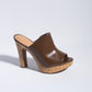 KELLY HEELS | BROWN