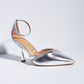 METALLIC HEELS | SILVER