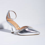 METALLIC HEELS | SILVER