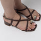 BENZA SANDALS | CHOCOLATE