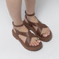 MARTINA SANDALS | CHOCOLATE