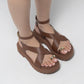 MARTINA SANDALS | CHOCOLATE