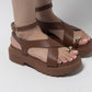 MARTINA SANDALS | CHOCOLATE