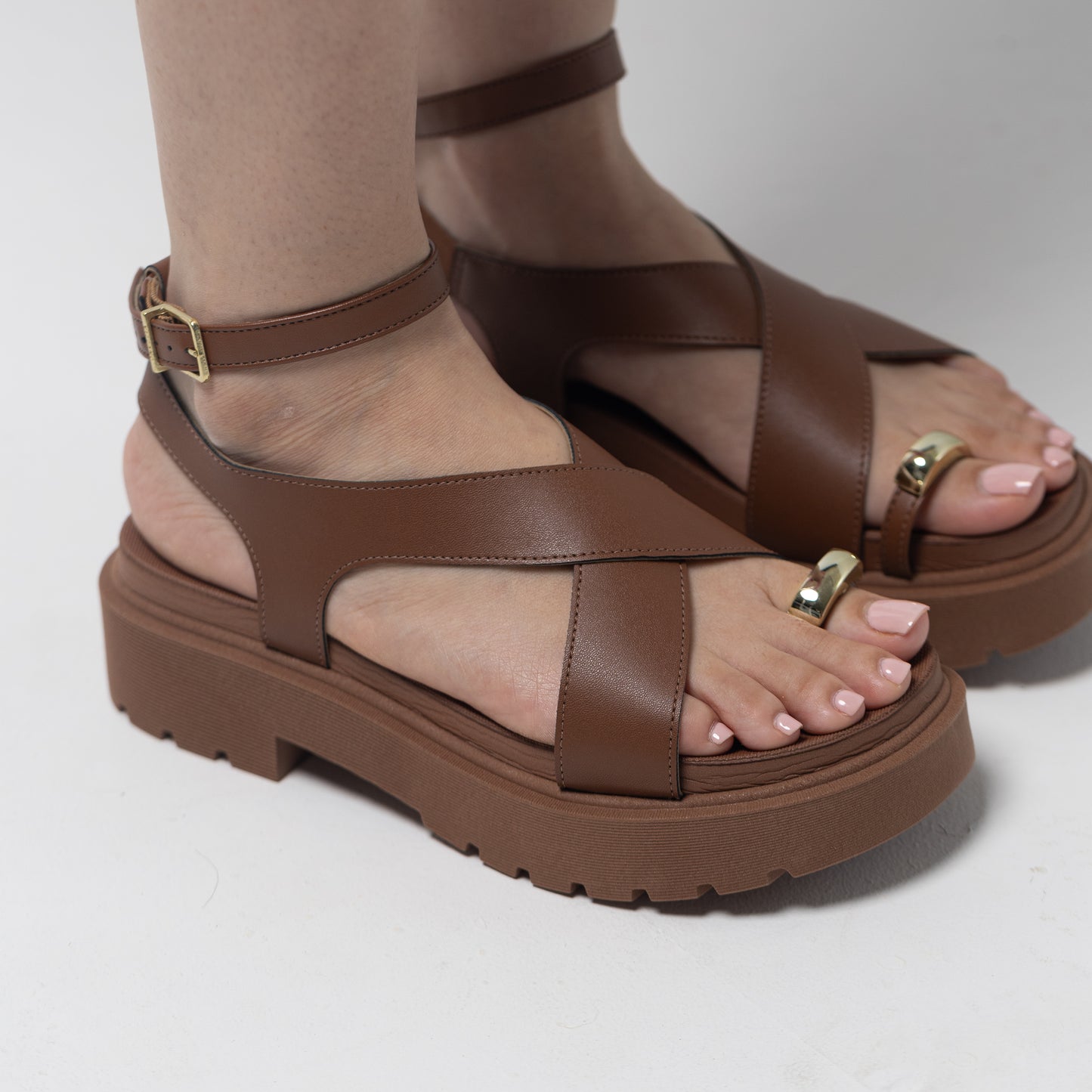 MARTINA SANDALS | CHOCOLATE