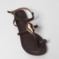JADE SANDALS | CHOCOLATE