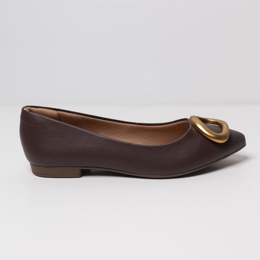 LEO FLATS | BROWN