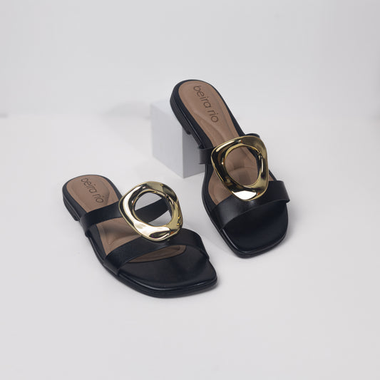 POLI SANDALS | NEGRO