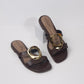 POLI SANDALS | CHOCOLATE
