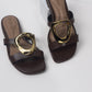 POLI SANDALS | CHOCOLATE