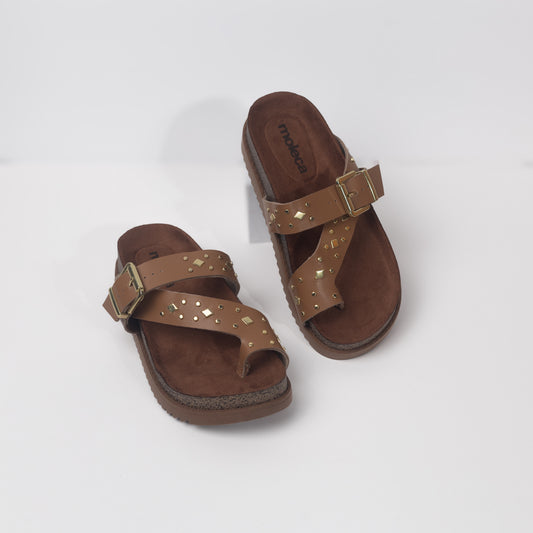 TURIM SANDALS | CAMEL