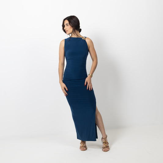 CAMBO DRESS | TEAL