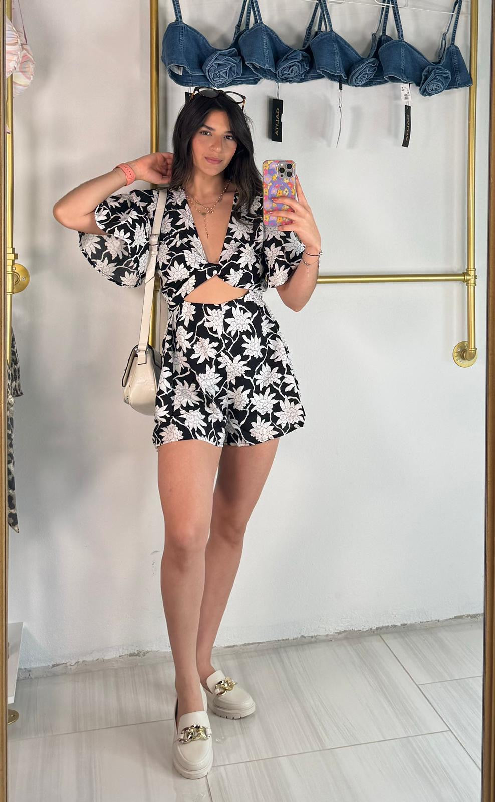 Floral Romper