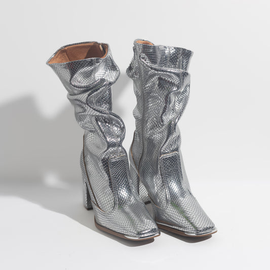 GLISS BOOTS | SILVER