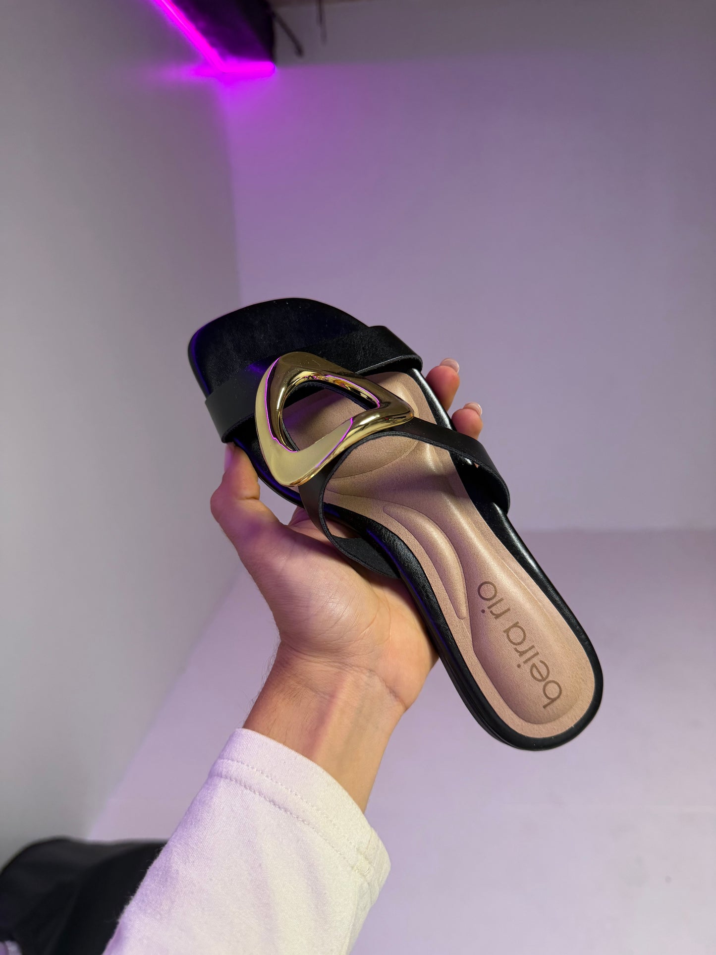 POLI SANDALS | NEGRO