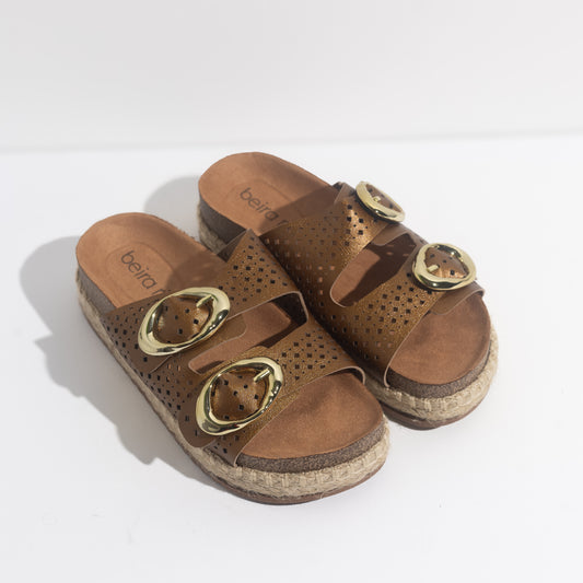 MENÉ SANDALS | BRONZE